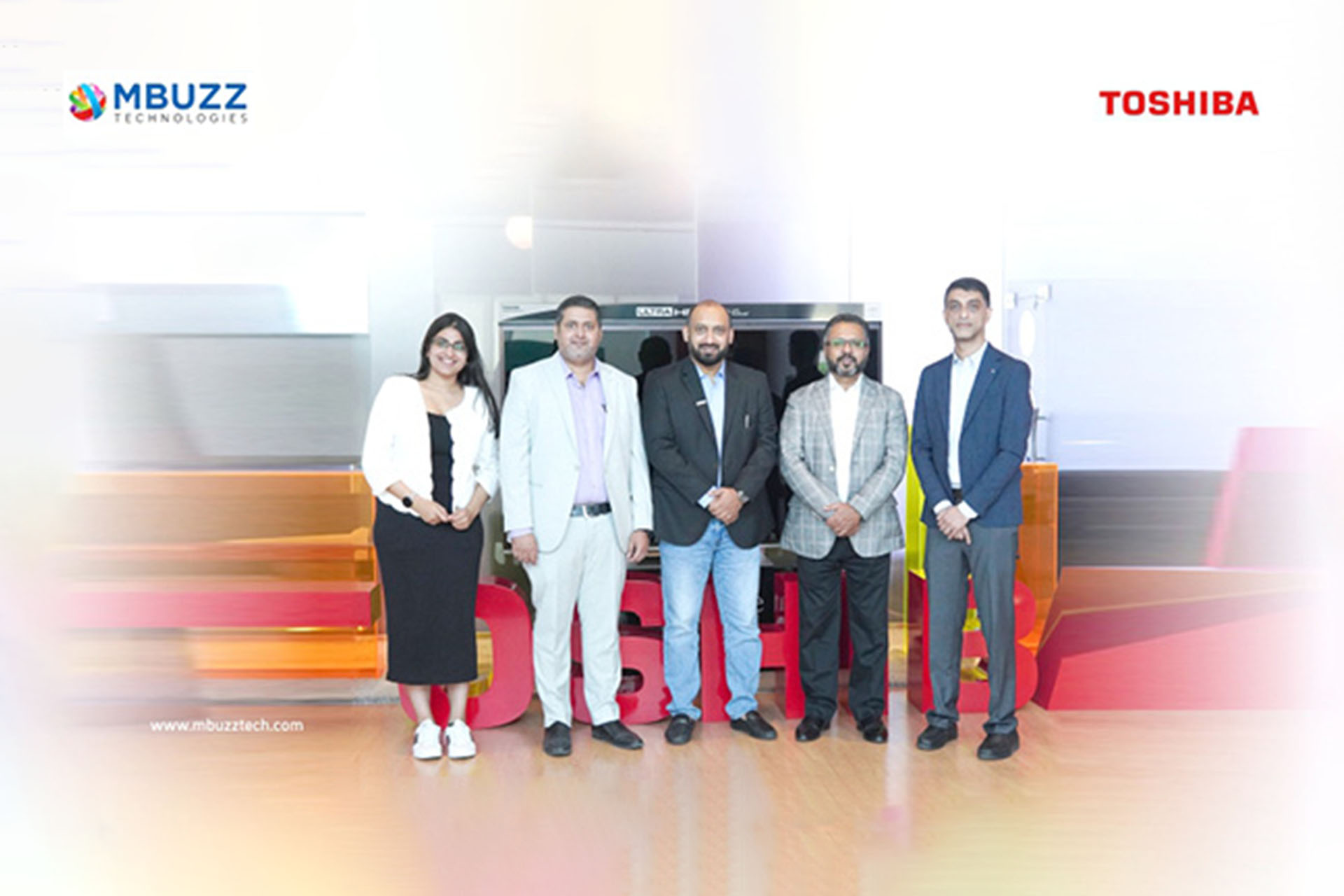 MBUZZ Technologies & Toshiba Gulf Unites